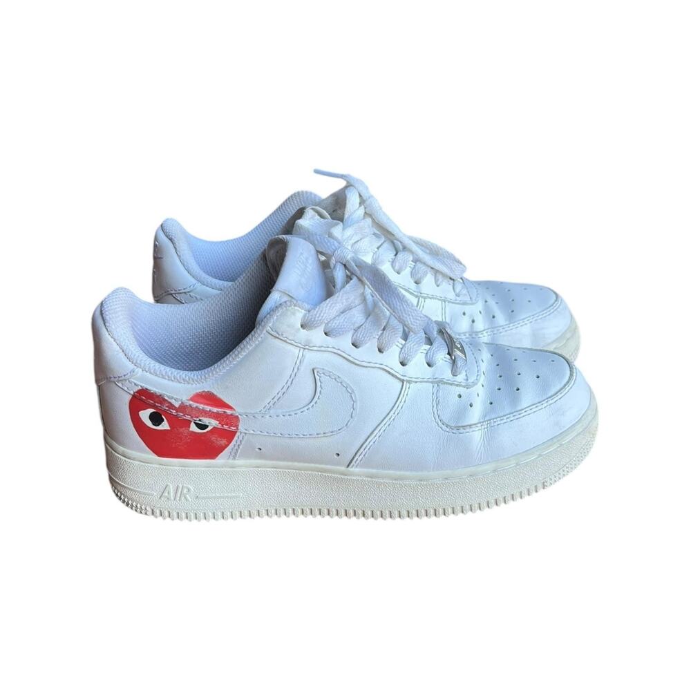 Comme des Garçons x Nike Air Force AF1 One Heart Sneakers 36.5 US 6